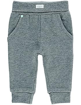 Schlupfhose aus weichem Baumwollsweat in Hellgrau Melange von FEETJE Serie OWL LOVE YOU