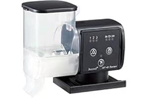 LIDZOPAS Comedero Automatico Peces, Dispensador Comedero Acuario Distributeur Automatique de Nourriture pour Poissons pour Aquarium Alimentation Automatique para 40g de Comida para Peces