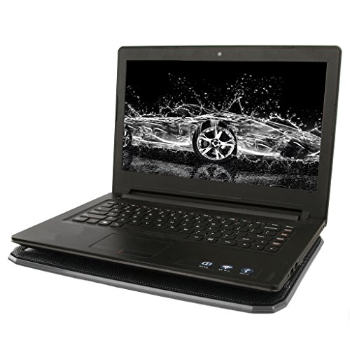 Luefter Kuehler Cooling Pad Stand Kuehler USB-Kabel Fuer Laptop-PC Notebook Schwarz - 7