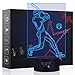 Produktbild 3D Illusion Nachtlampe, Besrina Optische Illusions Touch Control Schreibtisch-Lampe USB-Ladegerät, beste Geschenk für Kinder Familie Haus Dekoration(Spiele Baseball)