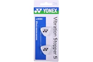 YONEX Tennis Vibration Stopper 5 Migliorato Smorzamento Vibrazioni, Bianco