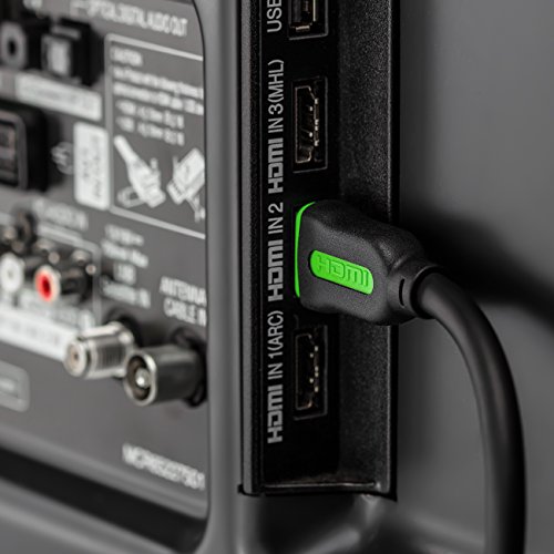 deleyCON 5m Gaming HDMI Kabel für XBOX ONE (S) / X-Box 360 – HDMI 2.0/1.4 – UHD / 4K / HDR / 3D / 1080p / 2160p / ARC – High Speed mit Ethernet - 6