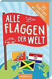 Alle Flaggen der Welt: 50 Karten mit Länderinfos by 