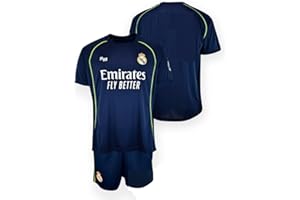 Real Madrid Equipación de Local 25/26 para niños - Talla 116 a 164 - Temporada 2025/2026 - Equipación de Local Kids - Producto Oficial para Fans