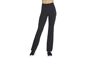 Skechers Women's Go Walk High Waisted Evolution Flare Pant Leggings