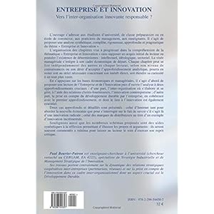 Entreprise et Innovation Vers l'Inter Organisation Innovante Repsonsable