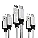 Price comparison product image For Micro USB Cable, Fundro [3 Pack] Nylon Braided Micro USB 2.4 A Fast Charger Cables in Assorted Lengths [ 1ft, 3ft, 6ft ] for Samsung Galaxy S7 / S7 Edge / S6 / S5 / S4 / S3, Note 5 / 4 / 3, HTC, Nexus, Huawei, Xiaomi, Sony, Nokia, Kindle, Blackberry, Motorola, Android Smartphone and More (Silver)