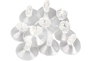 PiniceCore 10pcs Aquarium Silicone Titulaire Sucker Ventouse Ventouse pour Poissons Pompe réservoir 4 / Tube Airline 6mm Pet Supplies Aquatiques