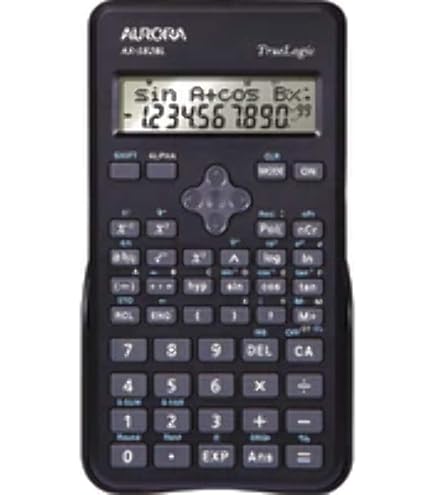 Aurora AX-501 Scientific Calculator - 131 Functions, 10-Digit Display, With Hard Case, For School & Exams 3 thumbnail image