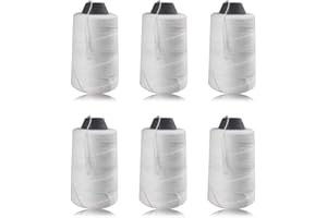 Fayelong - Rocchetti di filo da cucito resistente, per sacchi in polipropilene intrecciato, per cuciture vicine, 6 rotoli, 450 m