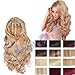 Beauty Works Double Volume Glam curl 3/4 head wig Various colours