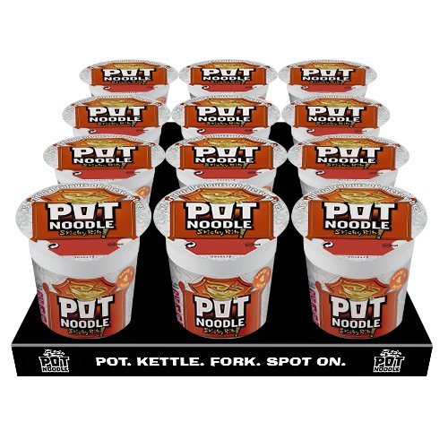 Preisvergleich Produktbild Pot Noodle Sticky Rib 12x90g