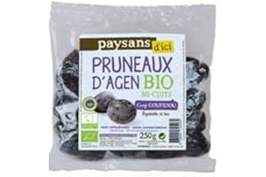 Pruneaux d'Agen mi-cuits bio & équitable