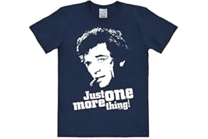 Logoshirt® Colombo I Just One More Thing I Maglietta I T-Shirt Stampate I Donna e Uomo I Design Originale su Licenza