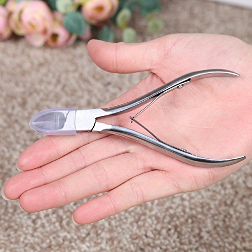 Aodoor Edelstahl Eingewachsene Nägel Eckenzange, super spitz ,Sicherheit Fußpflege, Für Fingernägel Fußnägel, Toe Pediküre Maniküre Werkzeuge, Nagelscherer Nagelhautmesser Nippers Ingrown Pediküre Maniküre Werkzeug - 8