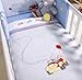 Izziwotnot Humphrey's Corner Little Red Car 5 Piece Coverlet Bedding Bale, Cot/Cot Bed