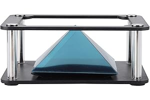 Yosoo Health Gear hologram projektor holograficzny 3D, uchwyt do smartfonów 3,5-6", styl cylindryczny