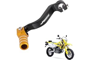 AnXin Leva del cambio per moto CNC per DRZ400S DRZ400SM DRZ400E 2000-2019 RMX250 1989-1998 - oro