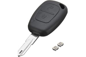 HIGH FIVE - Kit de reparación con 2 pulsadores y Espada NE73 para Llave de Renault Trafic, Master, Kangoo, Opel Vivaro, Movano, Nissan Primastar o Interstar