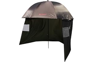 Ultimate 45'' Umbrella Grün mit Seitenwand | Angelschirm