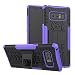 Produktbild Samsung Galaxy Note 8 Case, Daker Schutz Hybrid Zwei Schicht Heavy Duty Armor Schutzhülle für Galaxy Note 8, Schwarz/Lila