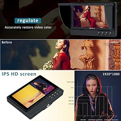 VILTROX DC-55HD 5 5 Inch Camera Monitor Full HD 1920x1200 DSLR Field Video Monitor Support 4K HDMI Signal VILTROX DC-55HD 5 5 Inch Camera Monitor Full HD 1920x1200 DSLR Field Video Monitor Support 4K HDMI Signal