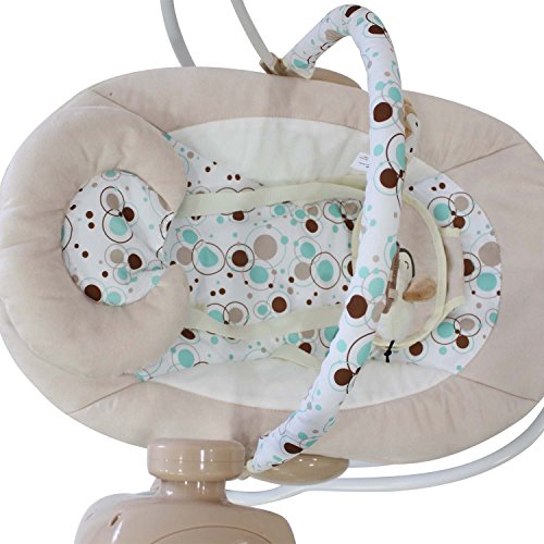 Automatischer Schaukelliegestuhl mit Vibration, Musikfunktion und Timer - 5