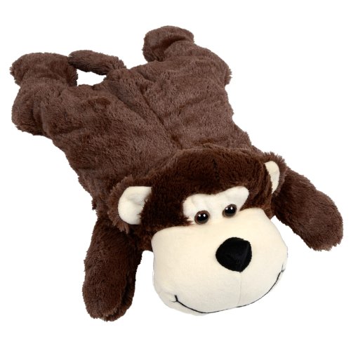 Novelty Hot Water Bottle Gift With Removeable Plush Cheeky Monkey Animal Cover