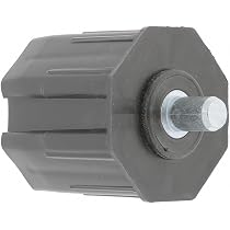 Embout Tube Volet Roulant Octogonal 60 Mm - Sortie Crabot 27 Mm Mâle + Carré 10/12 Mm, Plastique Robuste Pour Fenêtre Et Porte