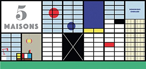 5 maisons : livre pop-up