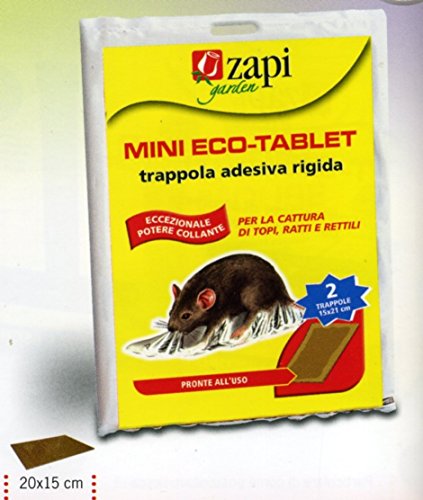 MINI-ECO-TABLET FALLE DER KLEBEFOLIE FÜR MÄUSE