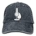 Produktbild QIOOJ Denim Baseball Cap Acoustic Guitars-1 Men Women Golf Hats Adjustable Baseball Cap