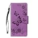 Produktbild Samsung S9 Plus Hülle, Samsung Galaxy S9 Plushüle, Alfort Prämie PU Leder Schutzhülle Lederhülle für Galaxy S9 Plus Tasche Wallet Flip Case Cover mit Karten Steckplatz (Lila) + Lanyard