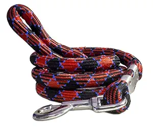 Vrct 20 mm Heavy Duty Rope Leash For Big & Large Dogs - *Color & pattern may vary