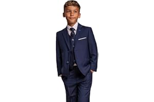 SIRRI Cavani Men's & Boys Slim Fit Suit Set - Elegant 3 & 5 Piece Formal Outfit for Weddings, Parties & Special Occasions