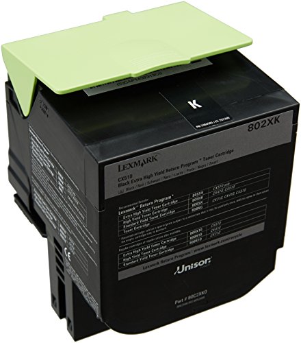 Lexmark 80C2XK0 High Capacity Toner Cartridge, schwarz