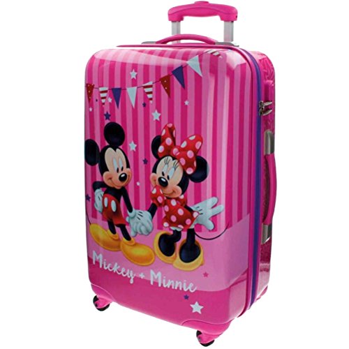 Preisvergleich Produktbild Disney Koffer Mickey und Minnie Kindergepäck, 53 Liter, Rosa