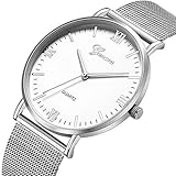 Uhren Herren Wasserdicht Sport Analog Digital Militär Armee Sport Mode Männer Klassische heiße Luxus-Frauen-Edelstahl-analoge Quarz-analoge Armbanduhr (I)