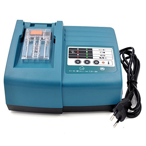 Ladegerät & 2X Akku für Makita BL1830 DC18RA DC18RC 7.2 V-18V Li-Ion mit Makita BL1830 18 V 3,0 Ah Li-ion - 2