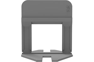 Lacosvi Clips Niveladores para Azulejos (Calzos de 1,5mm,300 uds) Grapas Espaciadores Niveladores para piso y azulejos Sistema de Nivelación para profesionales del Alicatado y Bricolaje