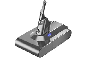 8.0Ah V8 Akku, Powtree Ersatzakku für Dyson SV10 Kompatibel für Dyson V8 Absolute Animal Fluffy Motörhead Exclusive Handstaubsauger