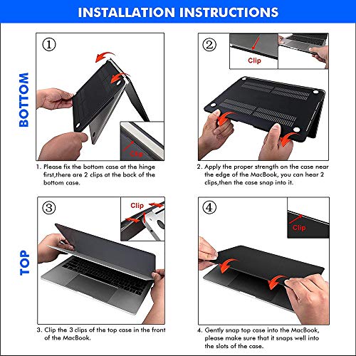 Tecool Funda MacBook Pro 13 Retina Ultra Slim Cubierta de Pl stico Duro Case Carcasa para MacBook Pro 13 con Retina Display modelo A1502 y A1425 Negro reviews Tecool Funda MacBook Pro 13 Retina Ultra Slim Cubierta de Pl stico Duro Case Carcasa para MacBook Pro 13 con Retina Display modelo A1502 y A1425 Negro