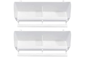 Gativs Set of 2 cage bowl, bird feeder, bird feeder, bird feeder, bird feeder bowl, water bowl, bird cage accessories for birds, parrots