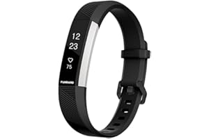 FunBand Compatible per Cinturino Fitbit Alta HR & Fitbit Alta, Regolabile Cinturino Edizione Speciale Morbido Sportivo in Silicone per Fitbit Alta HR/Alta Battito Cardiaco Smart Watch