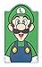 Produktbild Super Mario Shaped Card Brieftasche Luigi Nue offiziell Nintendo