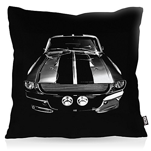 VOID Eleanor Kissenbezug Kissenhülle Outdoor Indoor muscle car mustang, Kissen Größe:50 x 50 cm