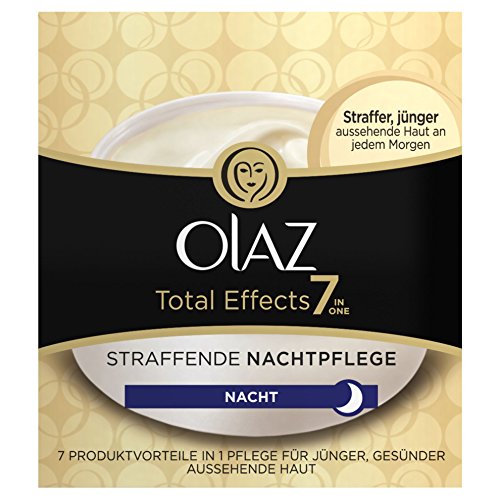 Olaz Total Effects 7-in-1 Straffende Nachtpflege, Tiegel, 1er Pack (1 x 50 ml) - 6