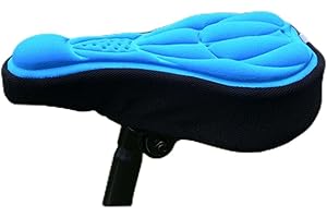 KOBONA Rivestimento in gel for la sella della bicicletta, copri-sella, for bicicletta, imbottito, morbido, imformeabile, forfetto for uomini, donne e bambini