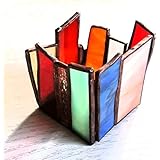 Teelichthalter aus Glas