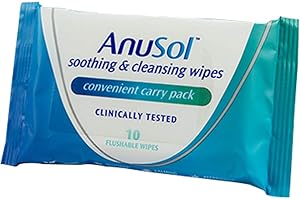 Anusol Soothing and Cleansing Wipes - 10 Wipes